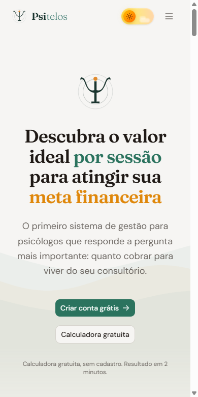 Screenshot do projeto Psitelos